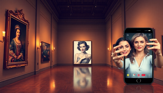 The Evolution of Portraiture: From Royal Commissions to Instagram Selfies