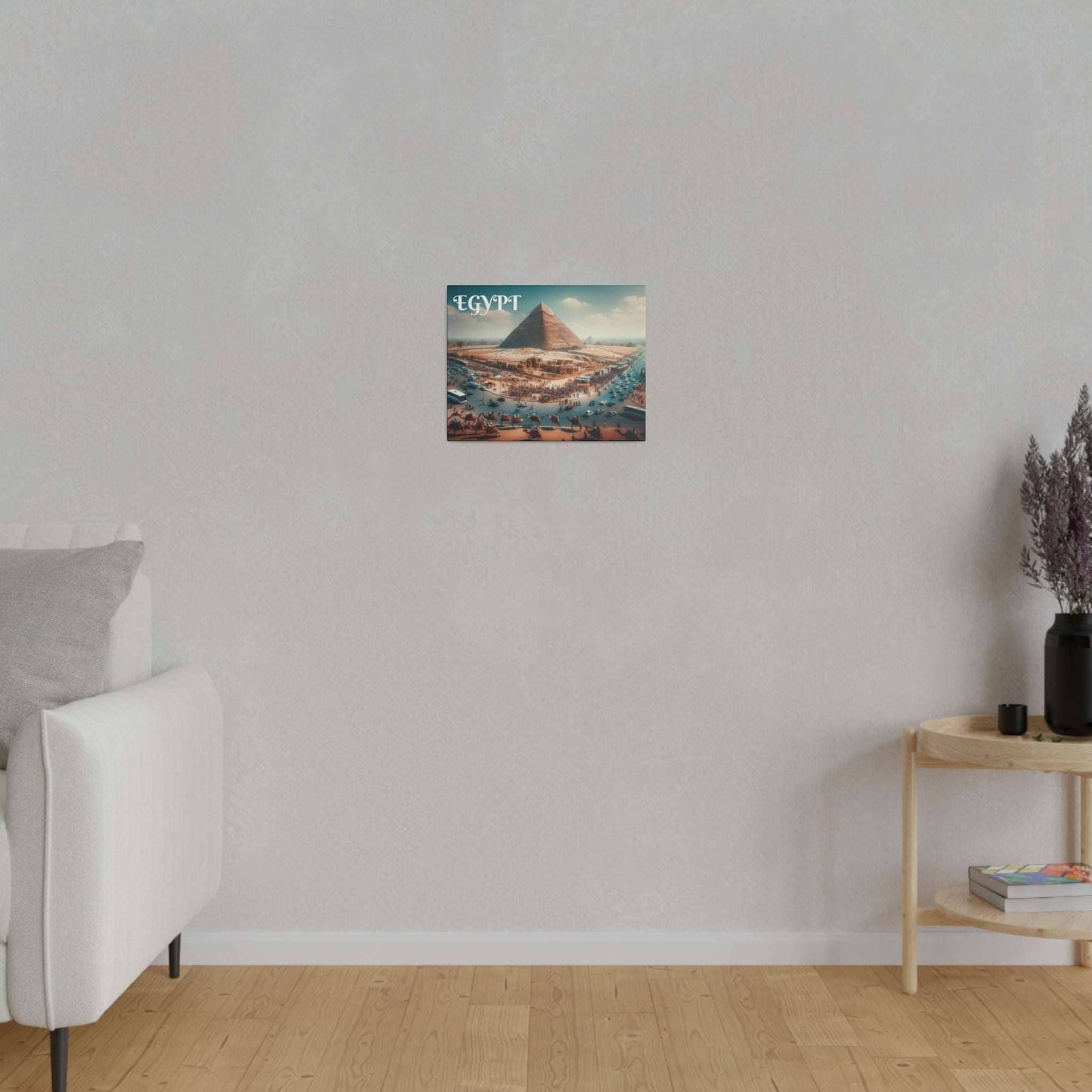The Great Pyramids of Giza Canvas Art