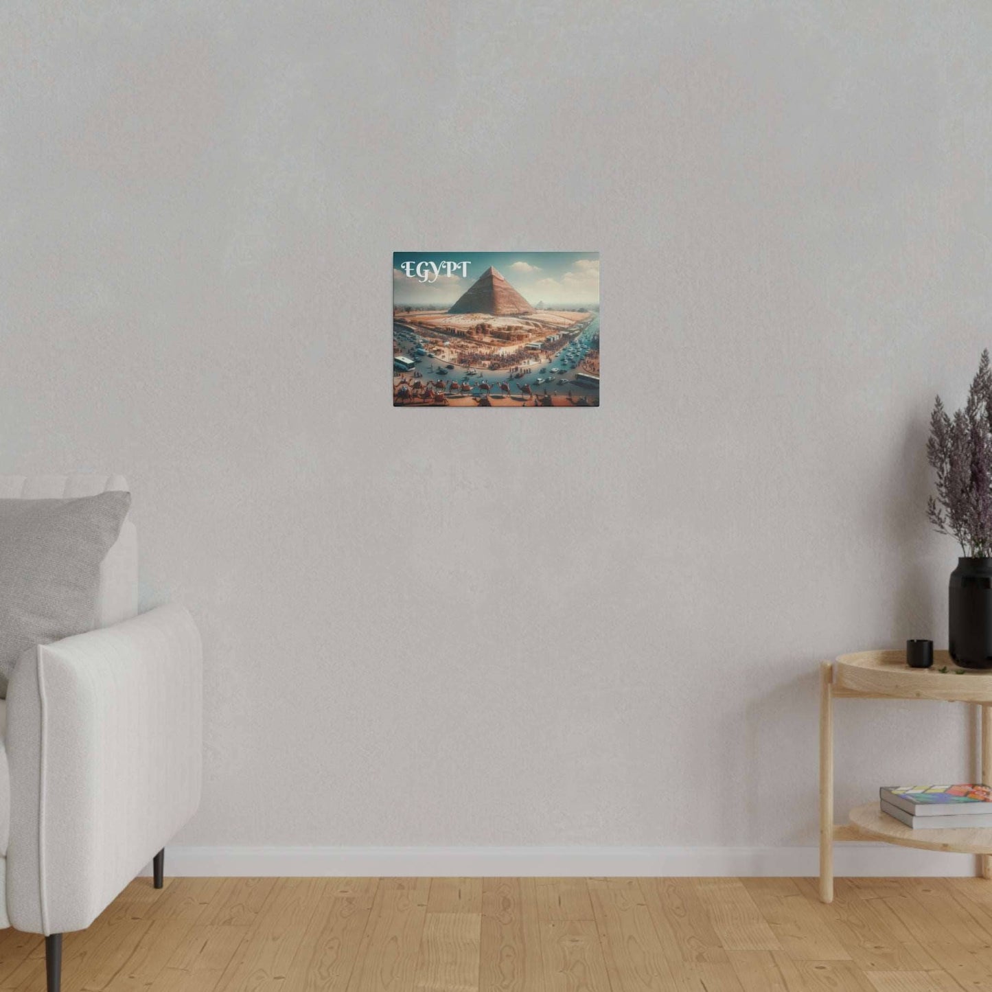 The Great Pyramids of Giza Canvas Art