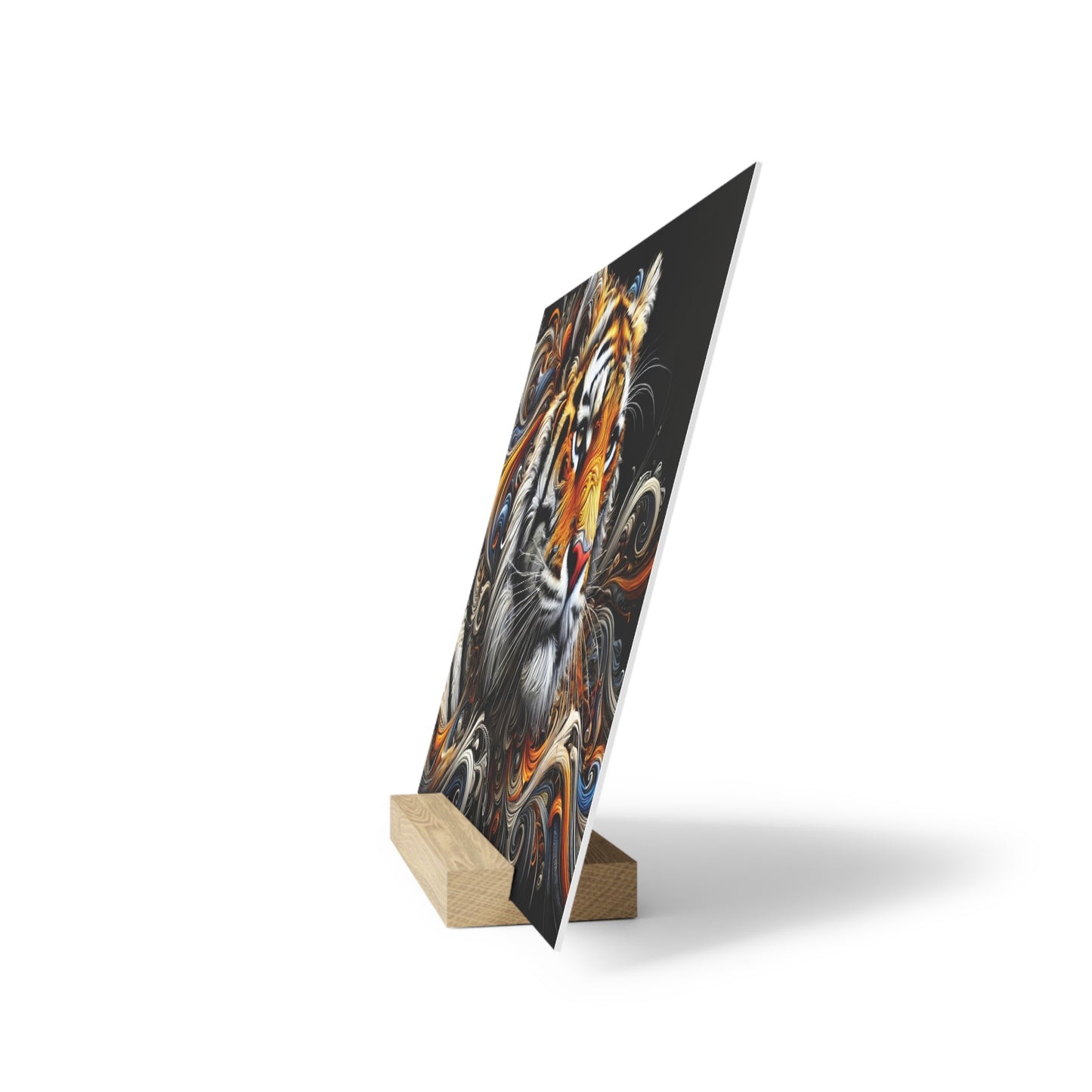 Majestic Tiger: Dynamic Art Gallery Board – Inspirational Art