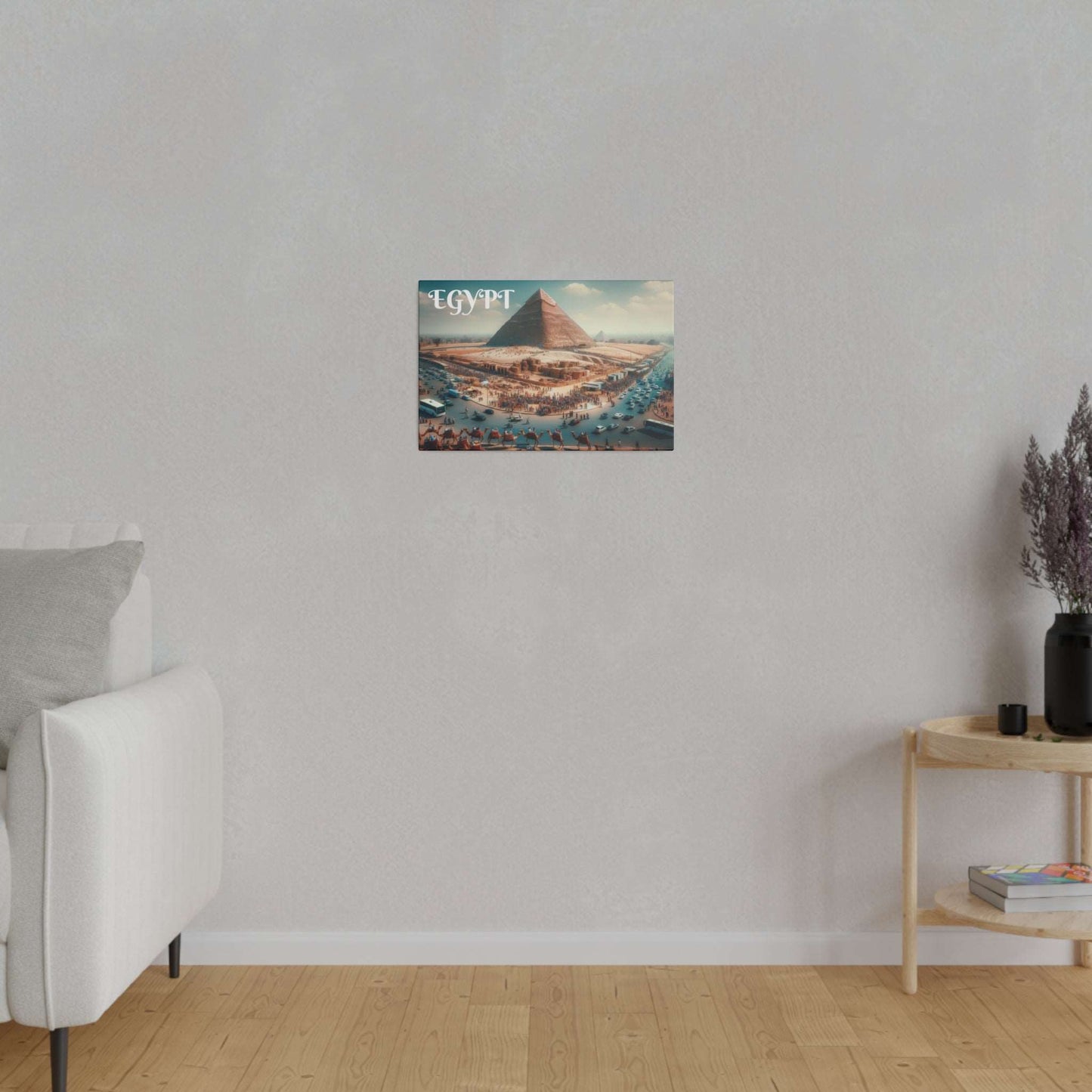 The Great Pyramids of Giza Canvas Art
