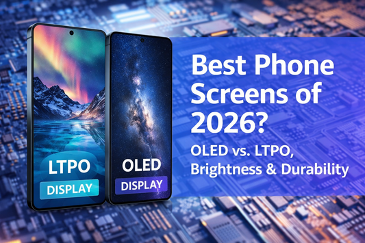 Best Phone Screens 2026: OLED vs LTPO, Brightness & Durability