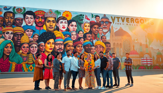 Celebrating Cultural Diversity Through Art: Exploring the Vibrant Expressions of Global Identities