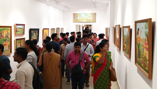 Discover the Vibrant World of Gujarati Art at Canvas4Everyone
