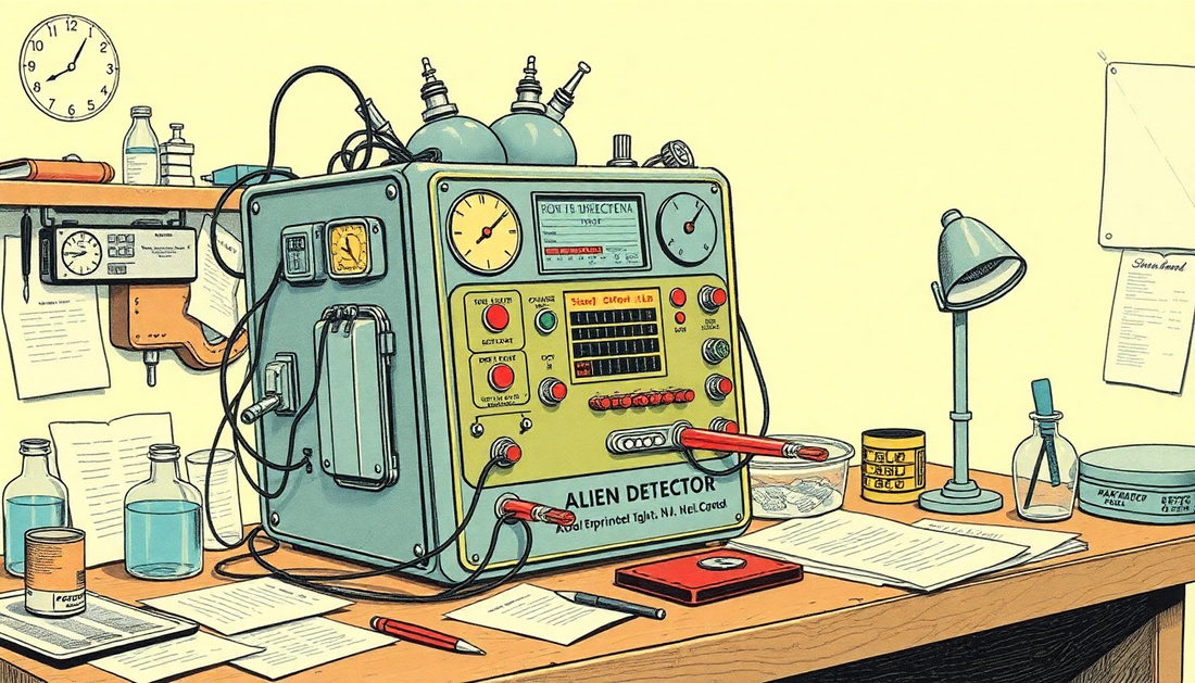 How to Build a DIY Alien Detector That Detects Absolutely Nothing