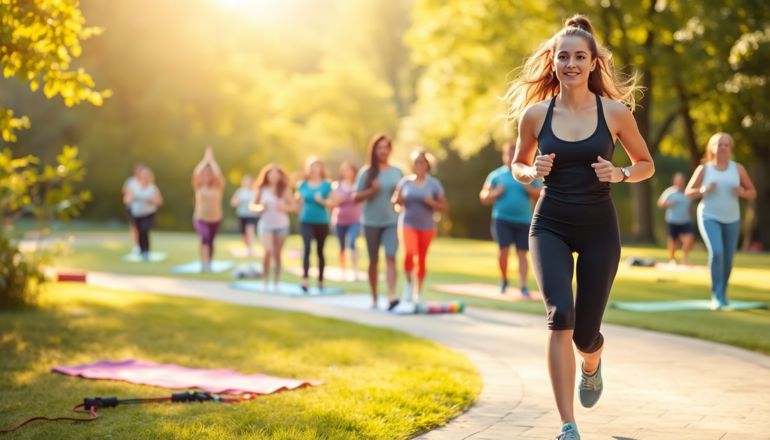 Staying Fit on a Budget: 10 Affordable Outdoor Exercises – Canvas4Everyone