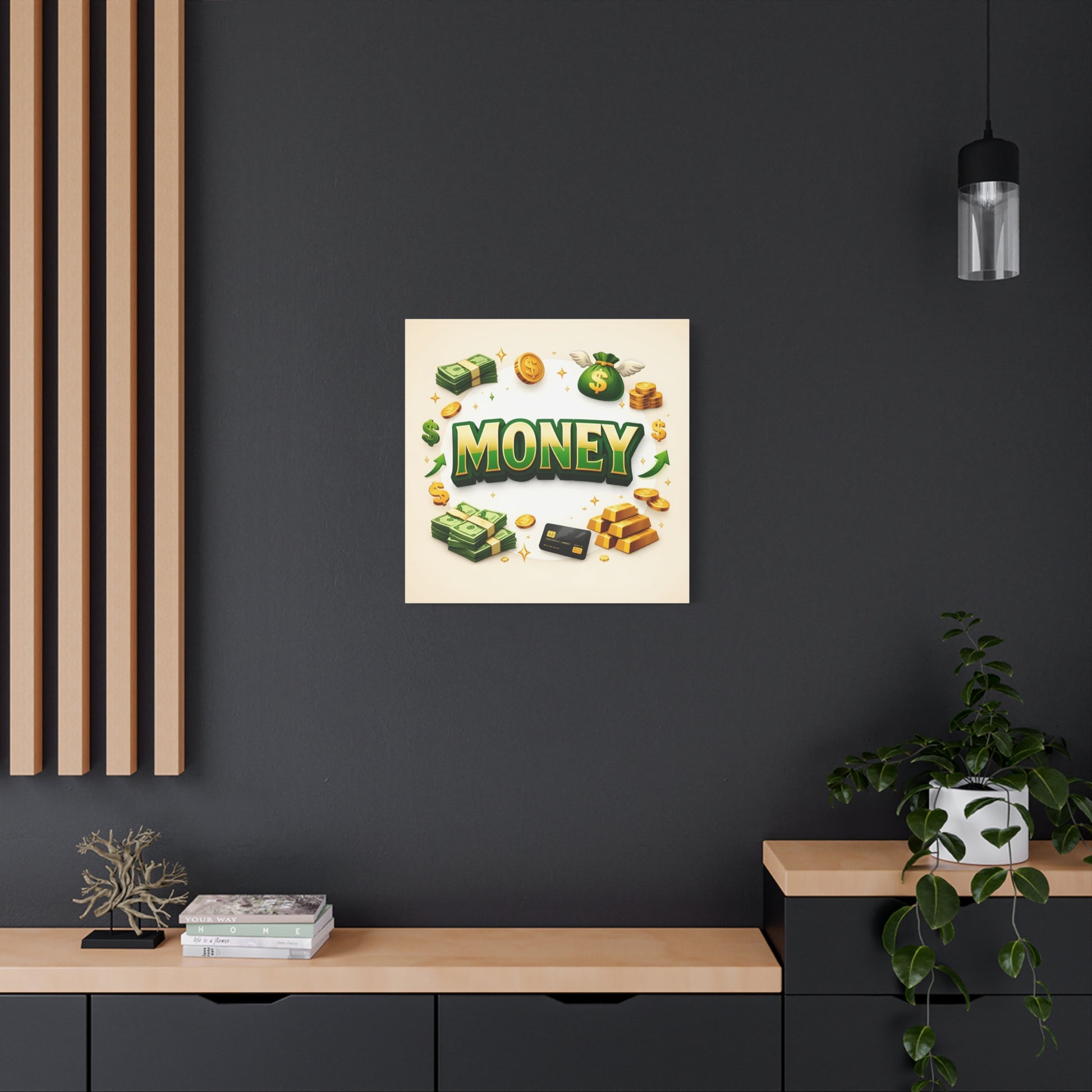 Money Power Canvas Wall Art Canvas image 31