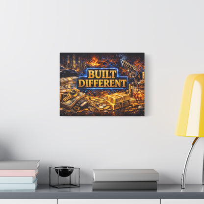 Built Different – Luxury Motivation canvas wall art, product image 31 of 80