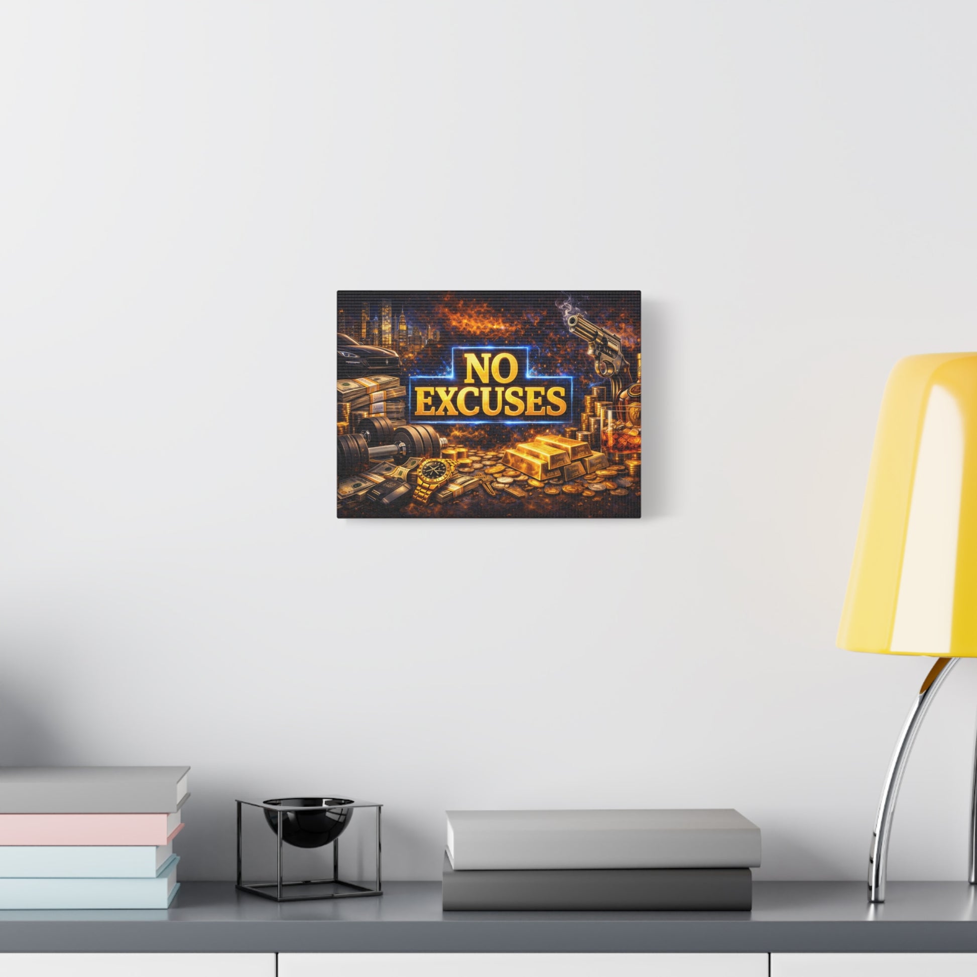 No Excuses – Luxury Motivation canvas wall art, product image 26 of 84