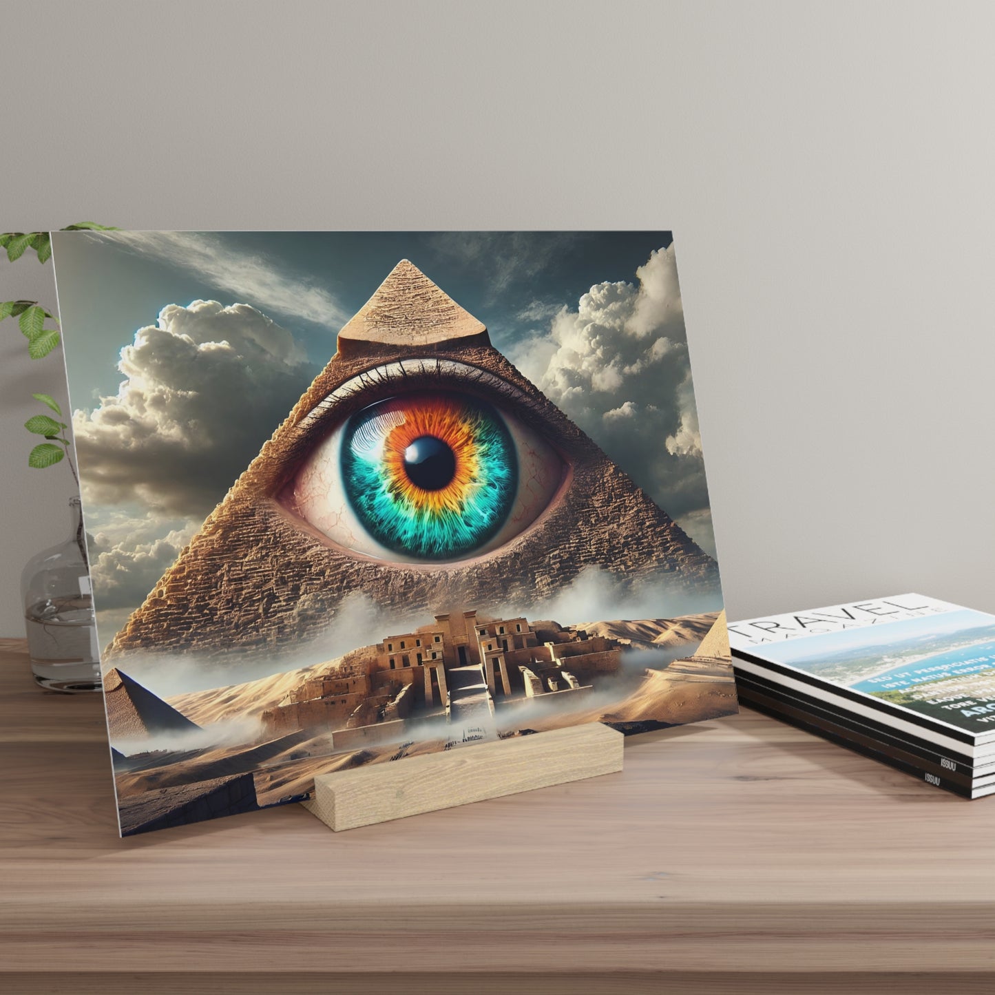 Eye of the Pyramid: Surreal Gallery Board – Mystical Art