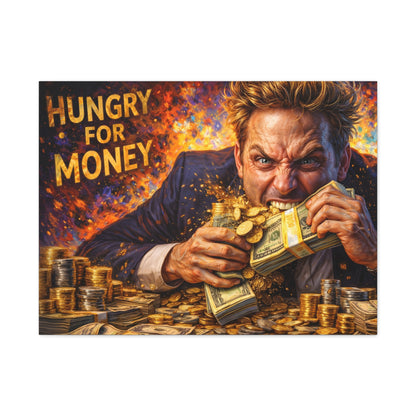 Hungry for Money – Entrepreneur Mindset canvas wall art, product image 12 of 64