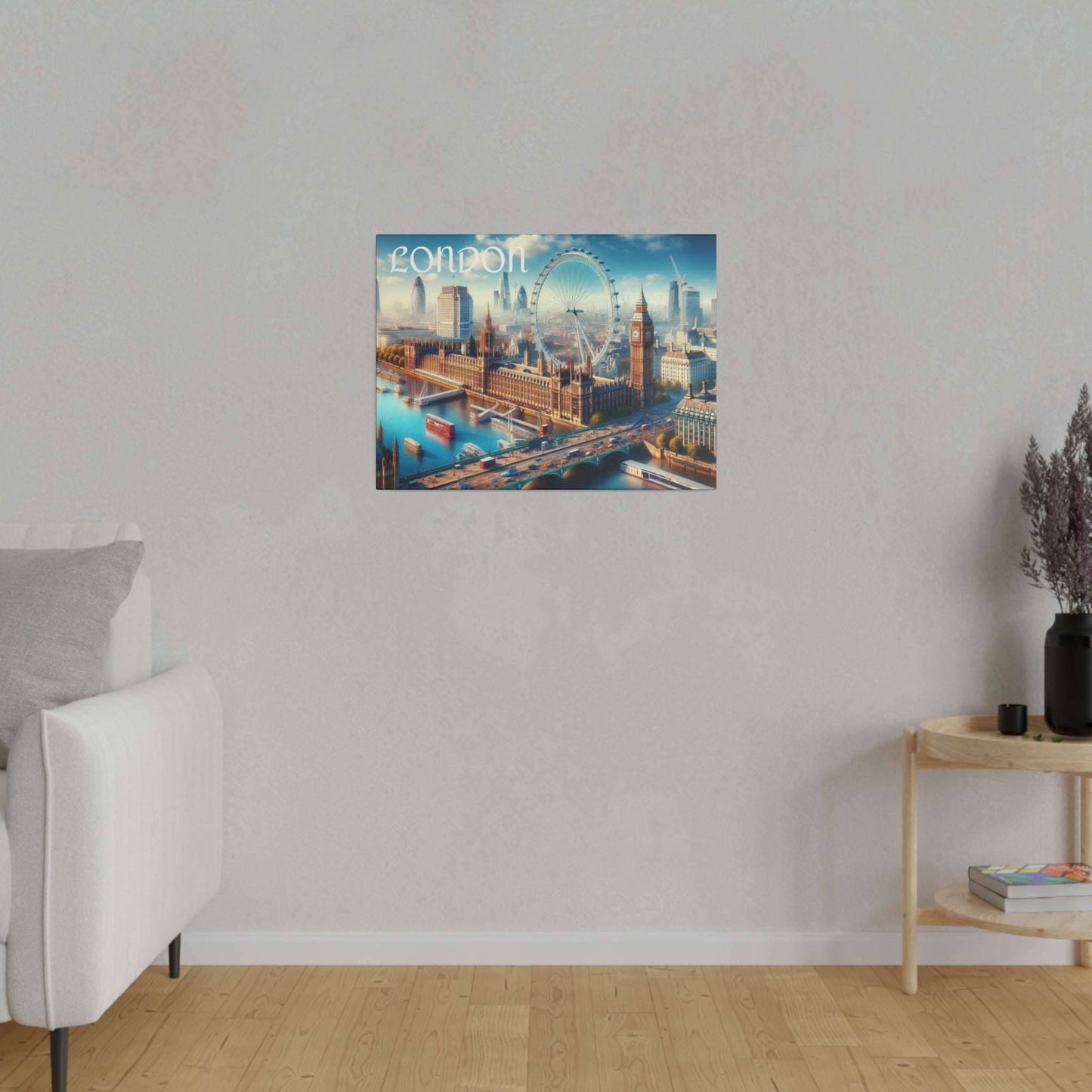 London Skyline Canvas Art