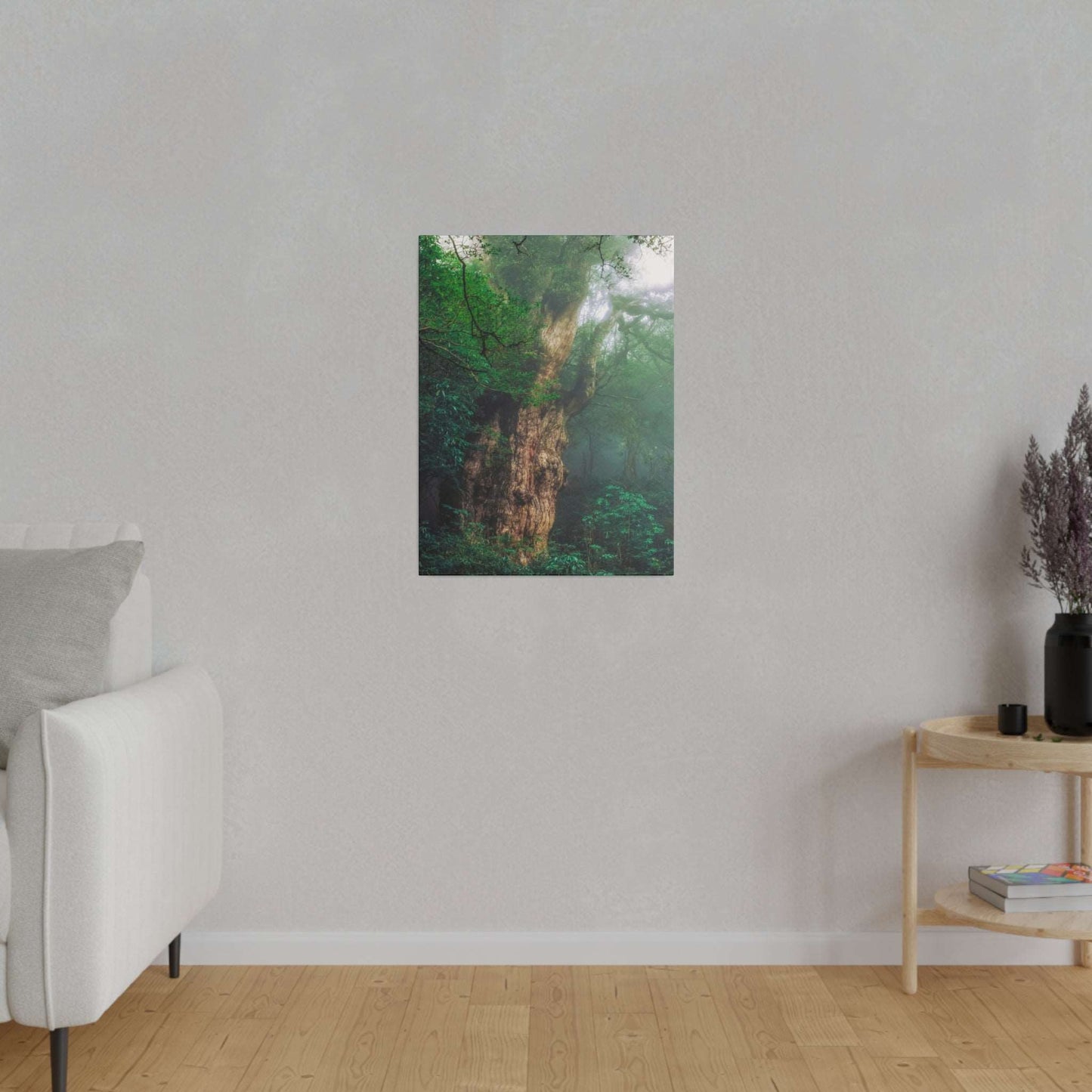 Enchanted Forest: Ancient Tree Canvas Art