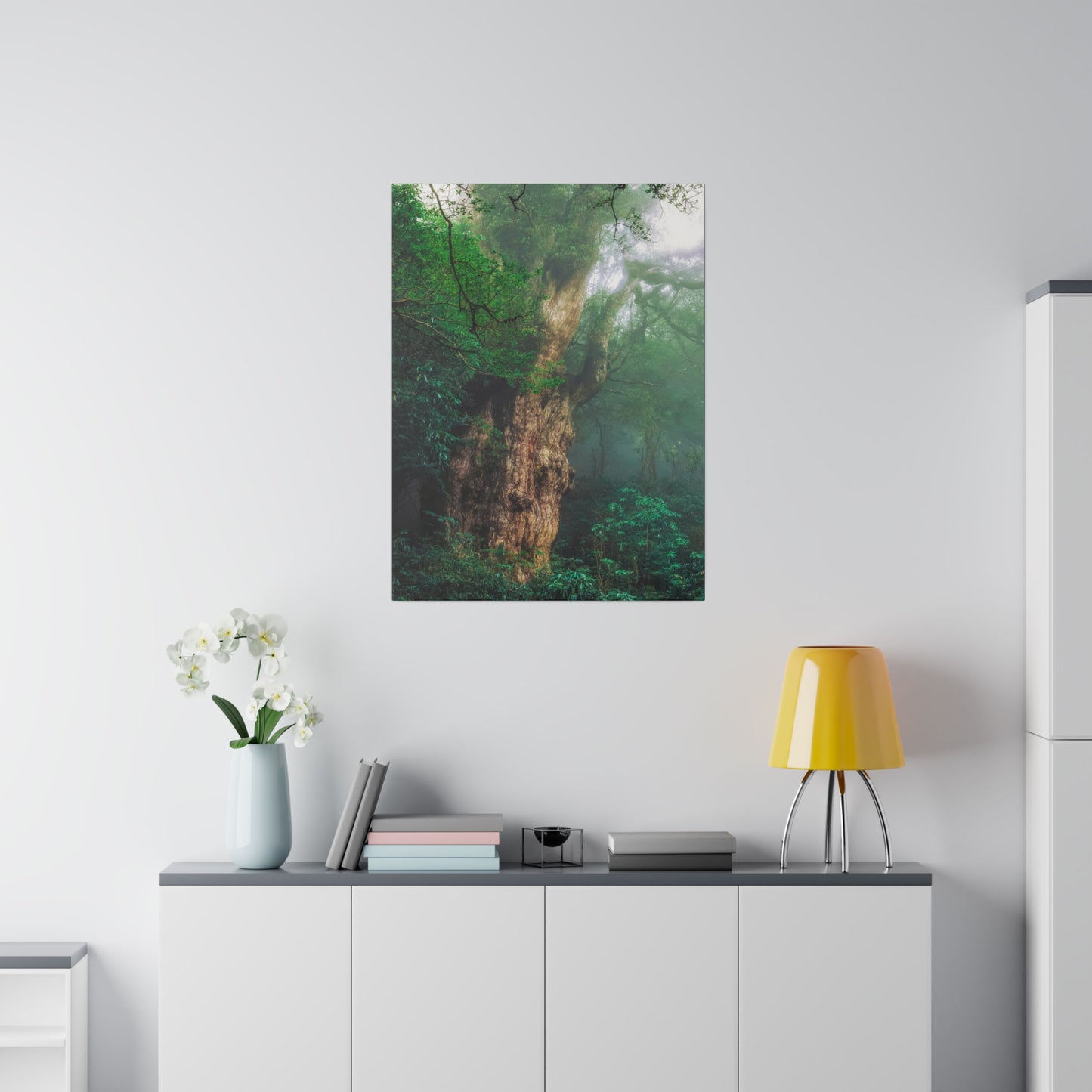 Enchanted Forest: Ancient Tree Canvas Art