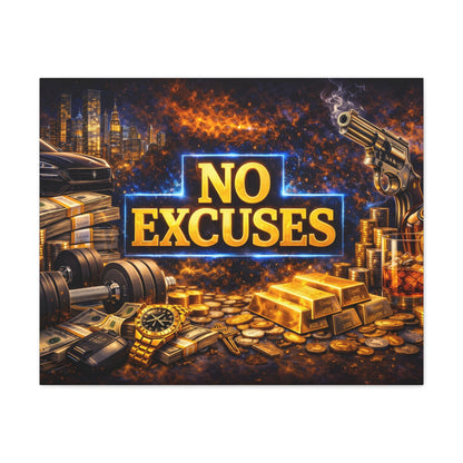 No Excuses – Luxury Motivation canvas wall art, product image 11 of 84
