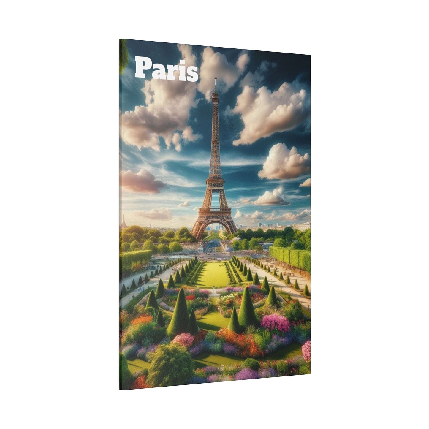 Eiffel Tower Elegance Canvas Print