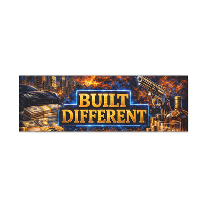 Built Different – Luxury Motivation canvas wall art, product image 14 of 80