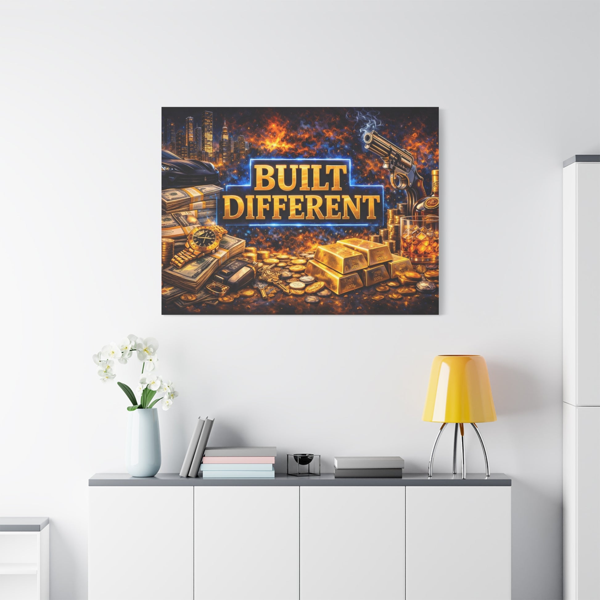 Built Different – Luxury Motivation canvas wall art, product image 76 of 80