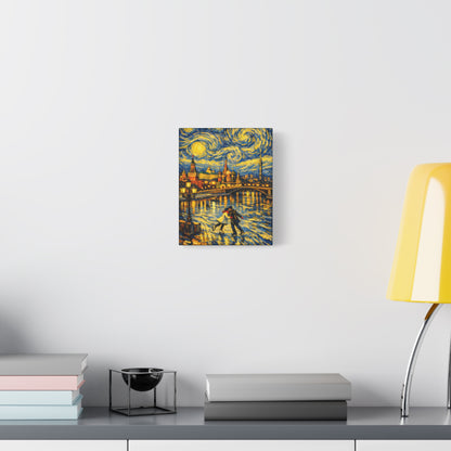 Moscow in a Starry Night – Van Gogh Inspired Canvas Print in Van Gogh style canvas art, product image 19 of 68