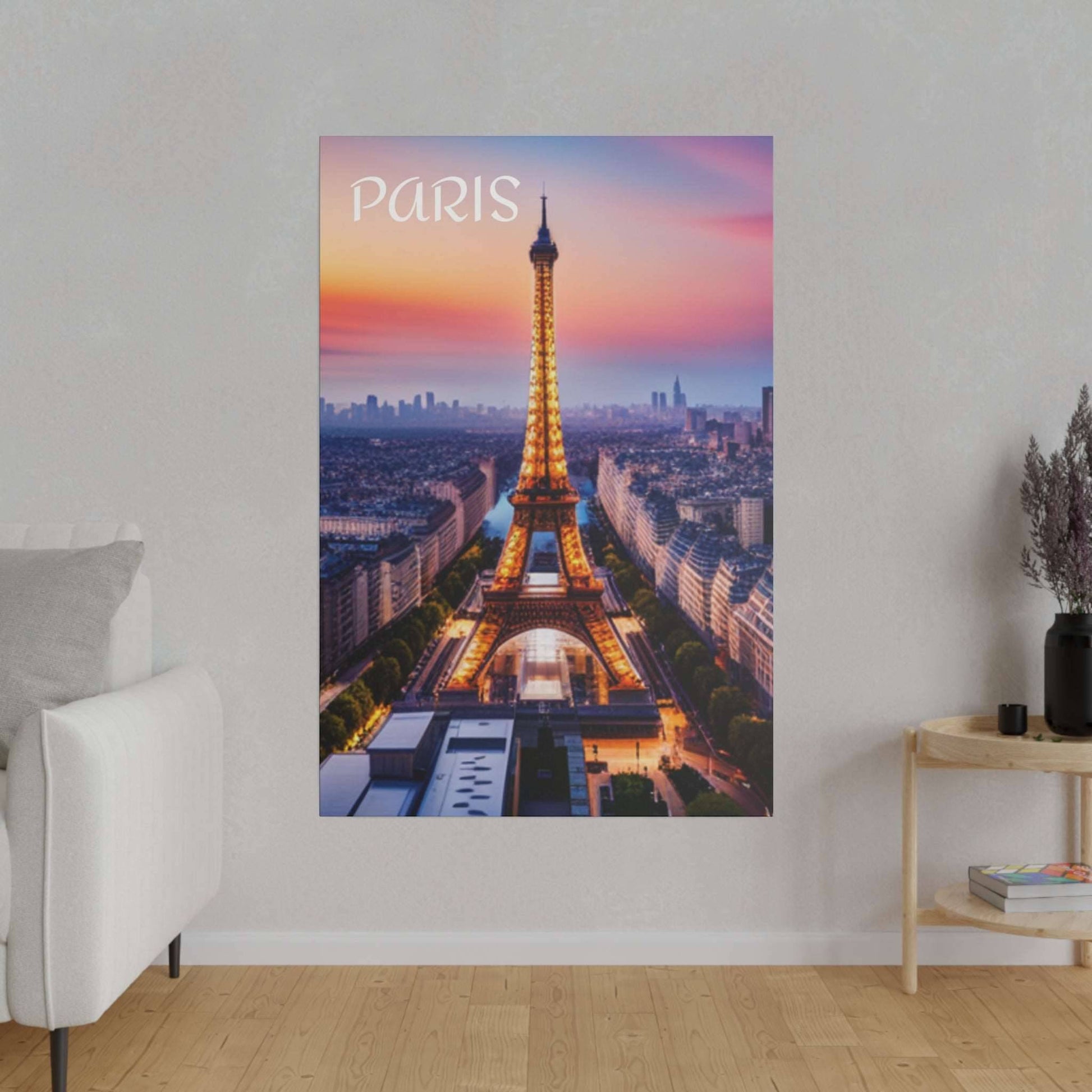 Eiffel Tower Enchantment Canvas