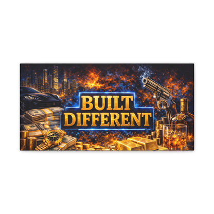 Built Different – Luxury Motivation canvas wall art, product image 6 of 80