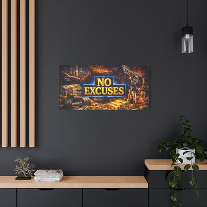 No Excuses – Luxury Motivation canvas wall art, product image 66 of 84