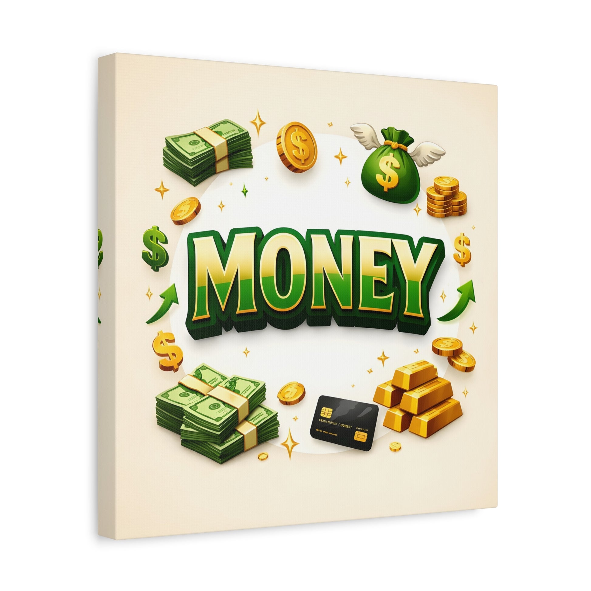 Money Power Canvas Wall Art Canvas image 20
