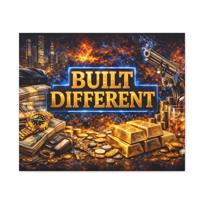 Built Different – Luxury Motivation canvas wall art, product image 10 of 80