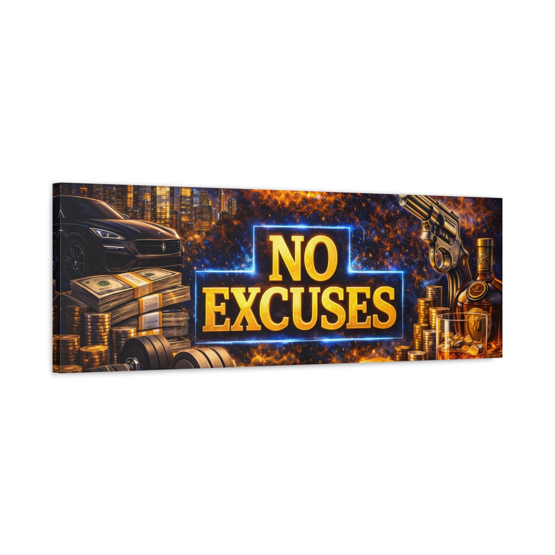 No Excuses – Luxury Motivation canvas wall art, product image 58 of 84