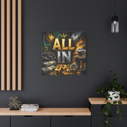 All In – Luxury Entrepreneur canvas wall art, product image 37 of 40