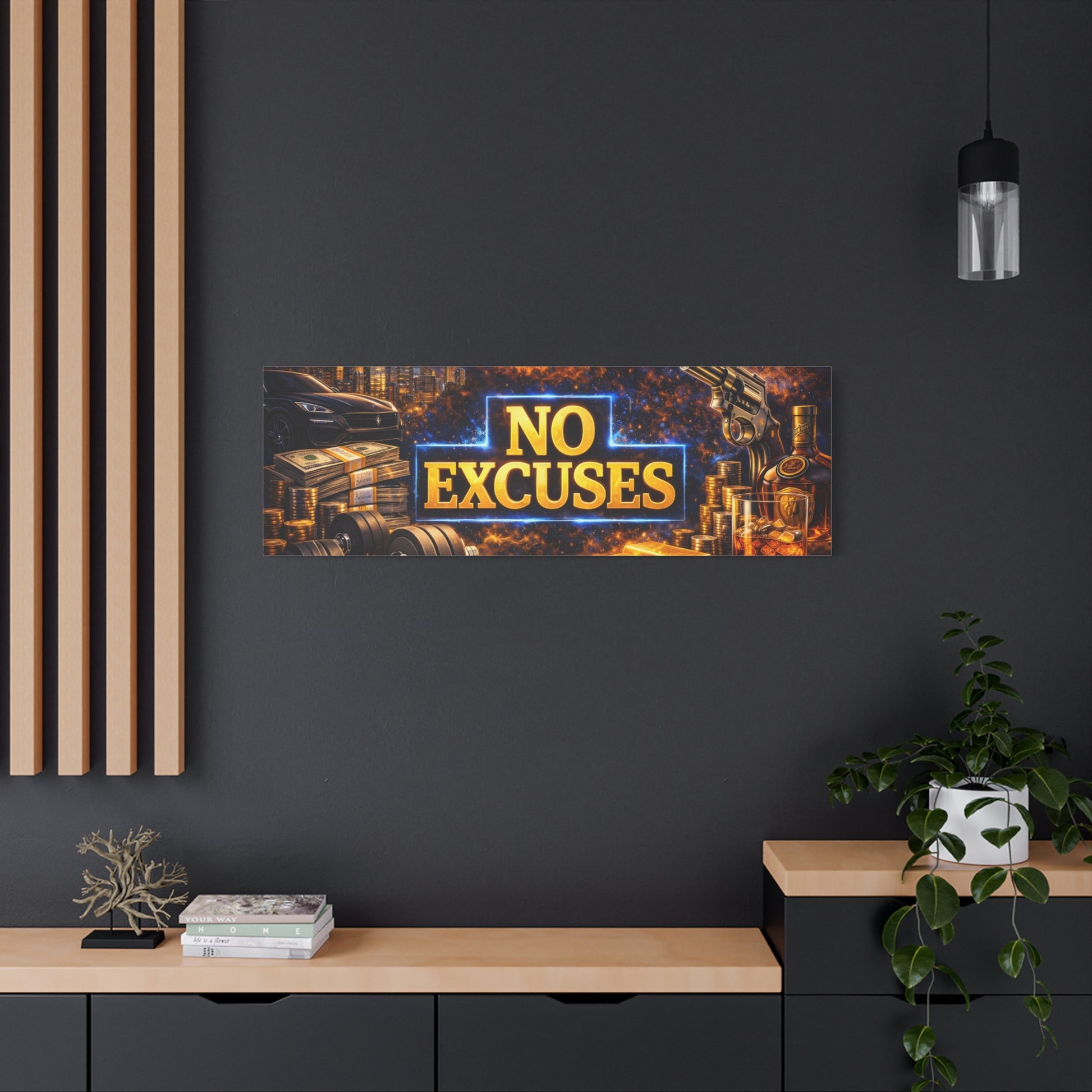 No Excuses – Luxury Motivation canvas wall art, product image 72 of 84
