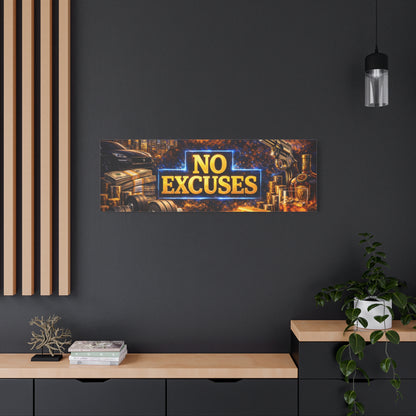 No Excuses – Luxury Motivation canvas wall art, product image 72 of 84