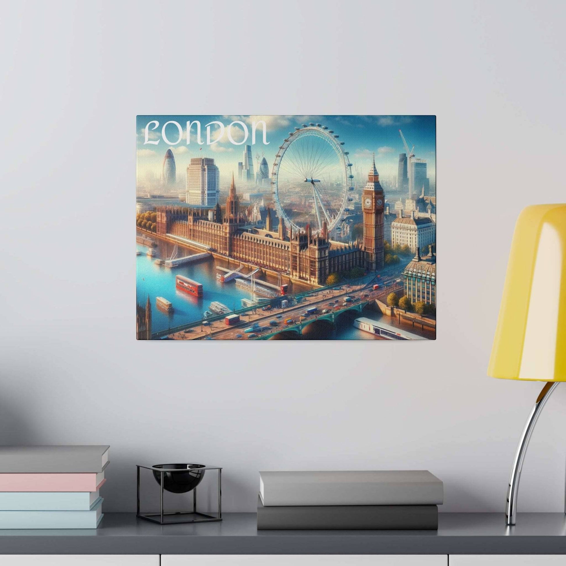 London Skyline Canvas Art