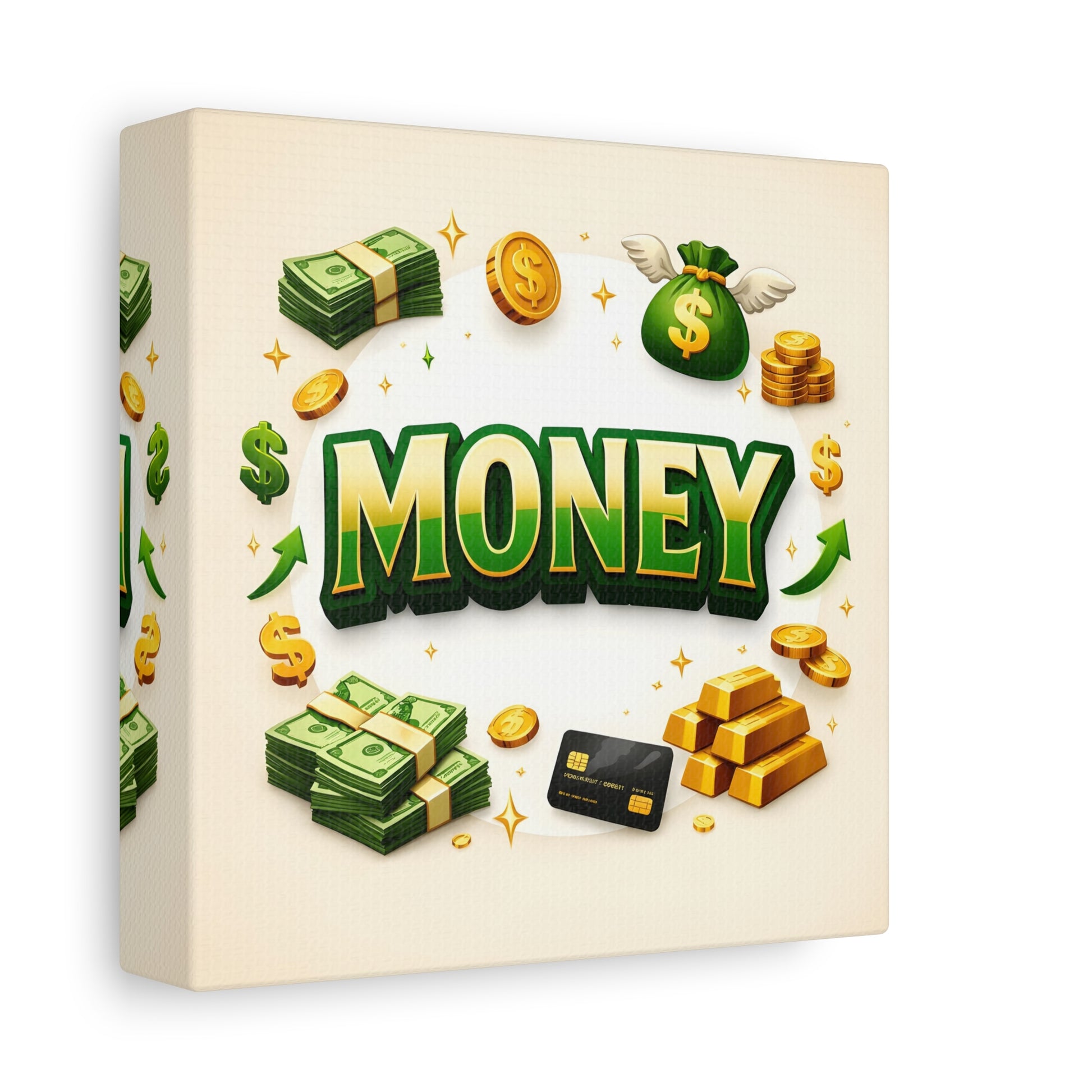 Money Power Canvas Wall Art Canvas image 11