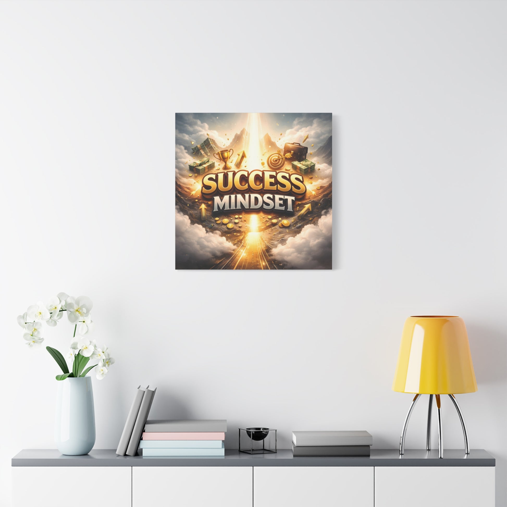 Success Mindset Minimalist Fog Canvas Canvas image 30