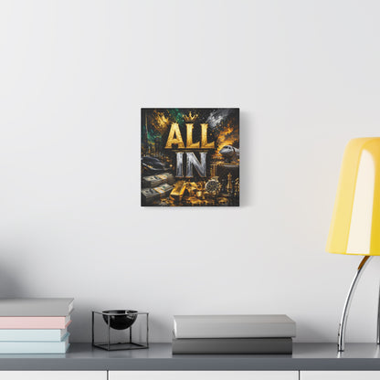 All In – Luxury Entrepreneur canvas wall art, product image 15 of 40