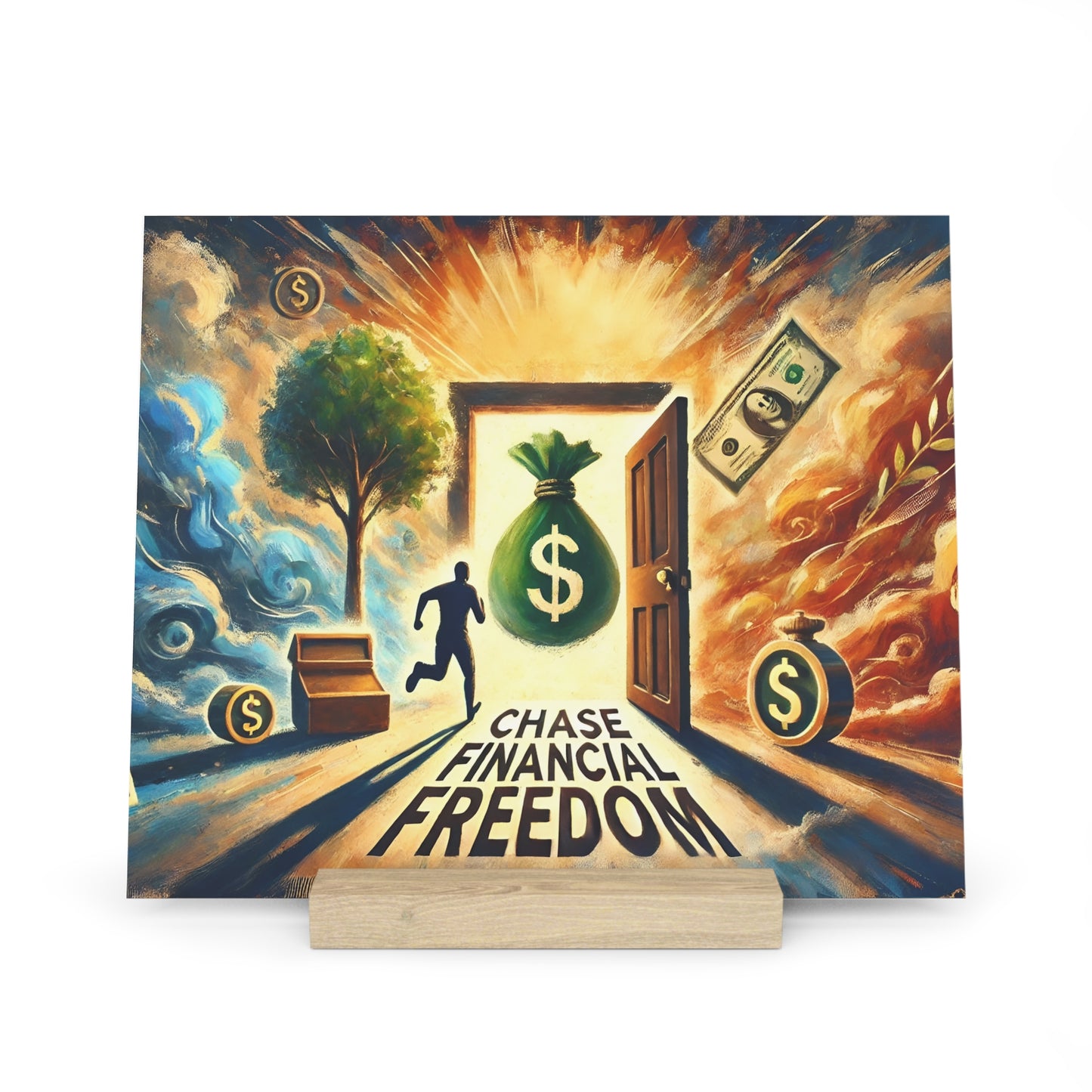 Chase Financial Freedom: Motivational Gallery Board – Inspirational Art