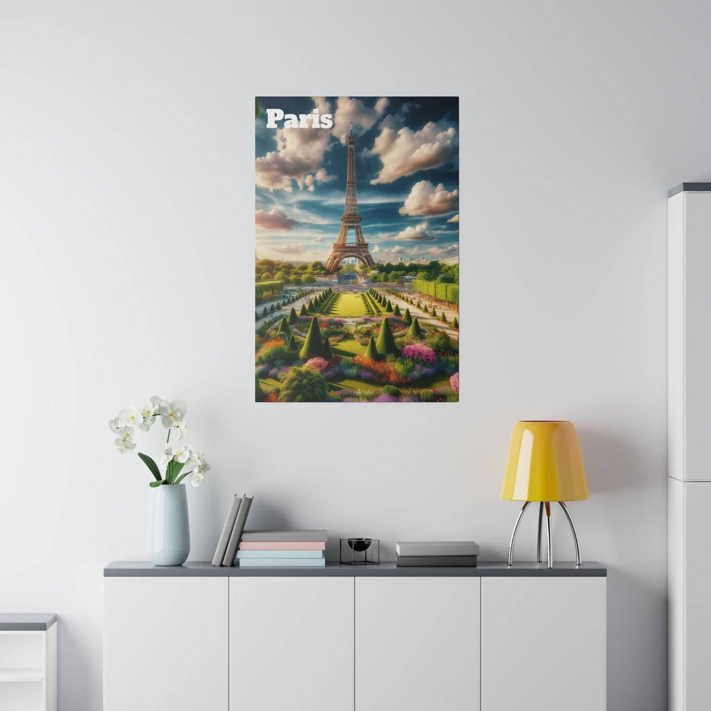 Eiffel Tower Elegance Canvas Print