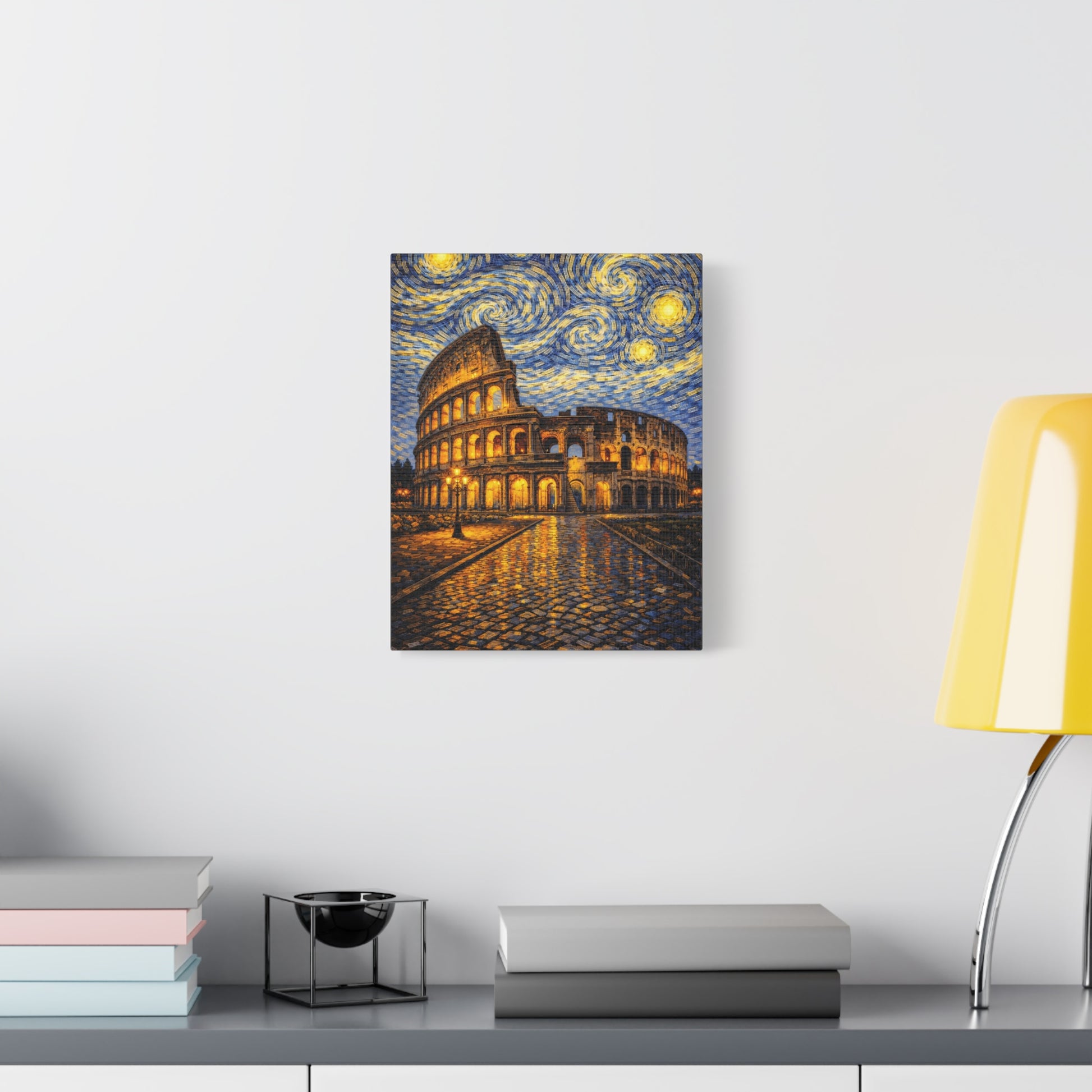 The Colosseum Under a Starry Sky – Van Gogh Inspired Canvas Print in Van Gogh style canvas art, product image 23 of 60