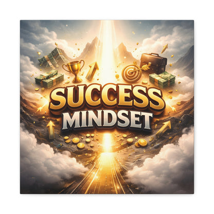 Success Mindset Minimalist Fog Canvas Canvas image 5