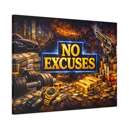 No Excuses – Luxury Motivation canvas wall art, product image 55 of 84