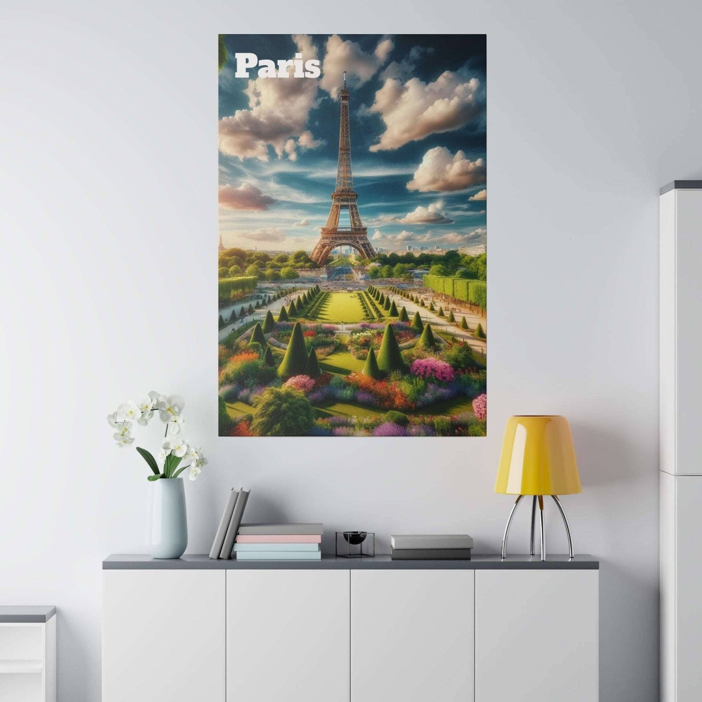 Eiffel Tower Elegance Canvas Print