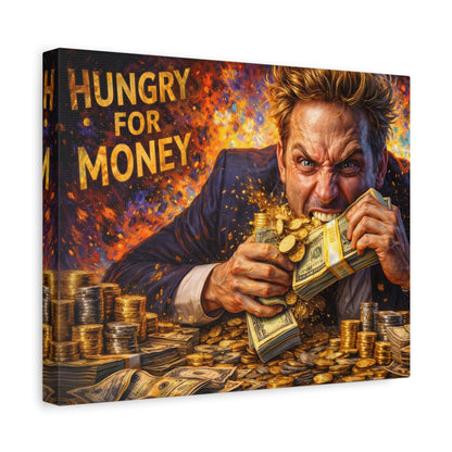 Hungry for Money – Entrepreneur Mindset canvas wall art, product image 23 of 64