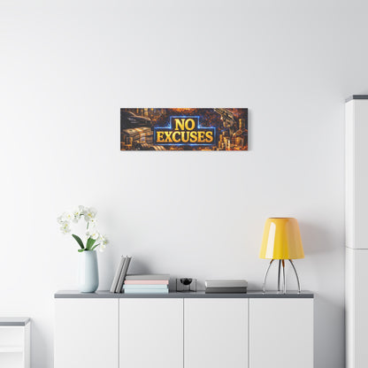 No Excuses – Luxury Motivation canvas wall art, product image 59 of 84