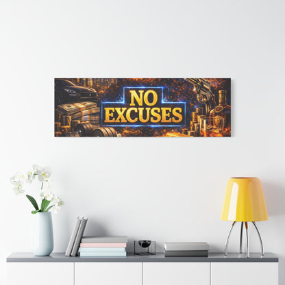 No Excuses – Luxury Motivation canvas wall art, product image 71 of 84