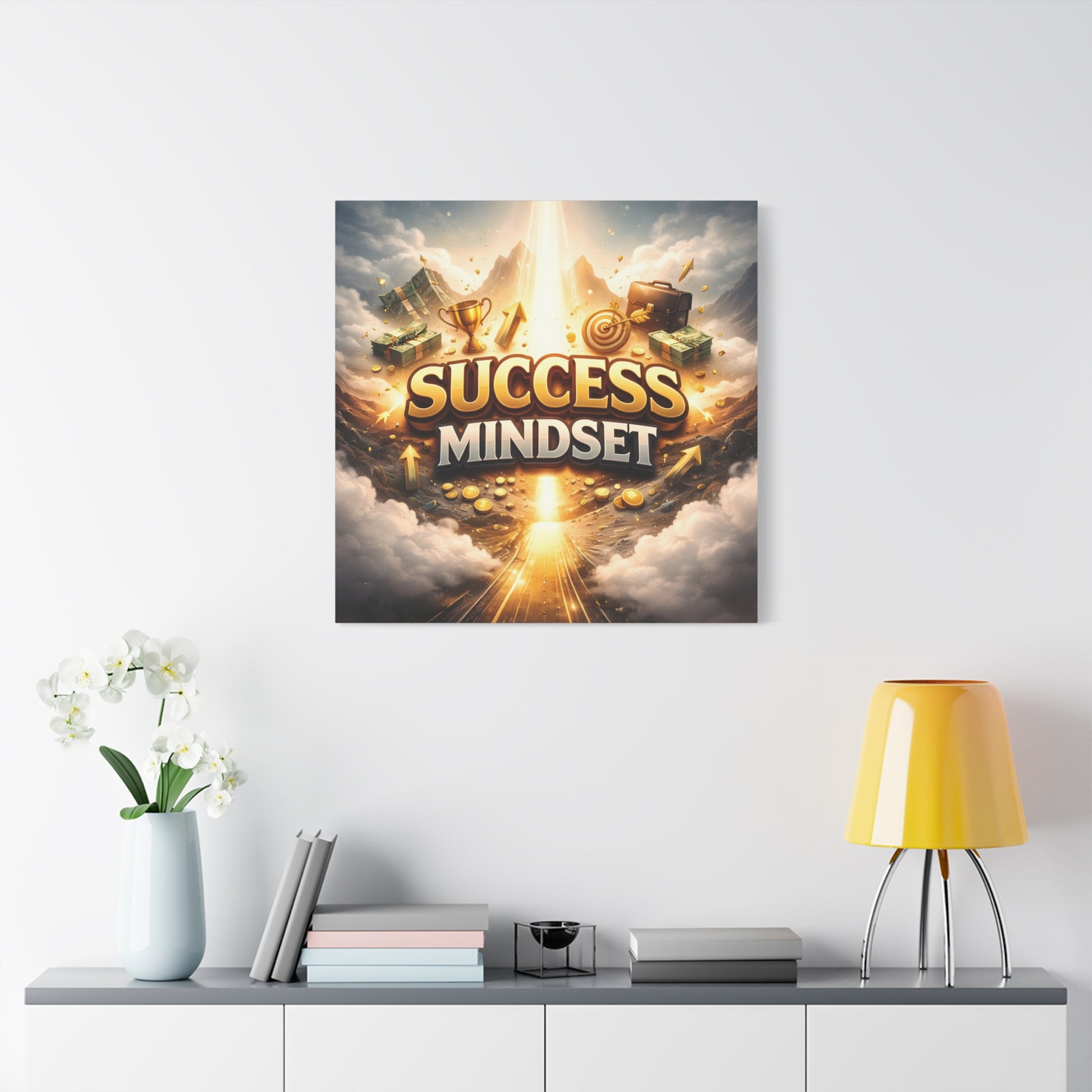 Success Mindset Minimalist Fog Canvas Canvas image 33