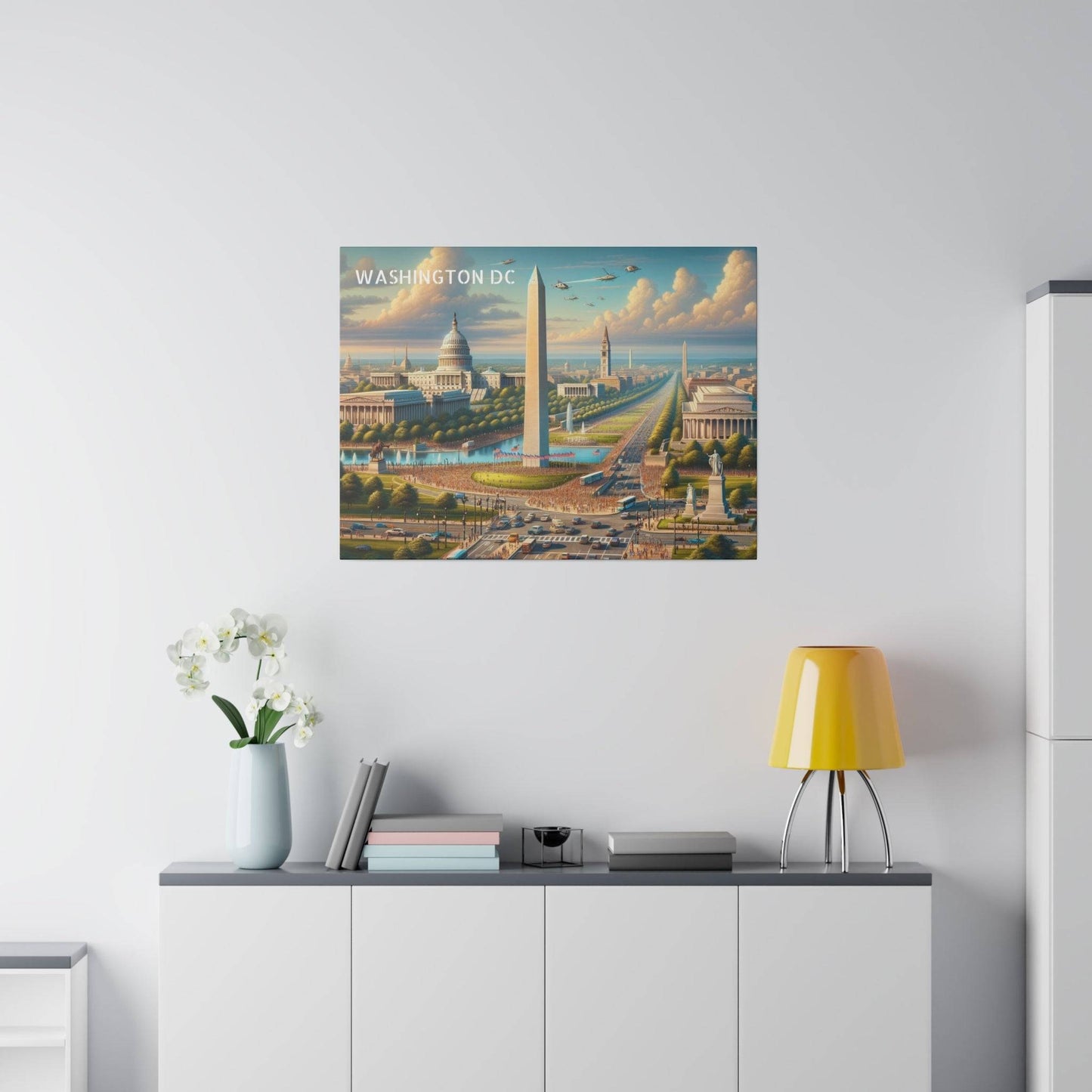 Washington DC Skyline Canvas Art