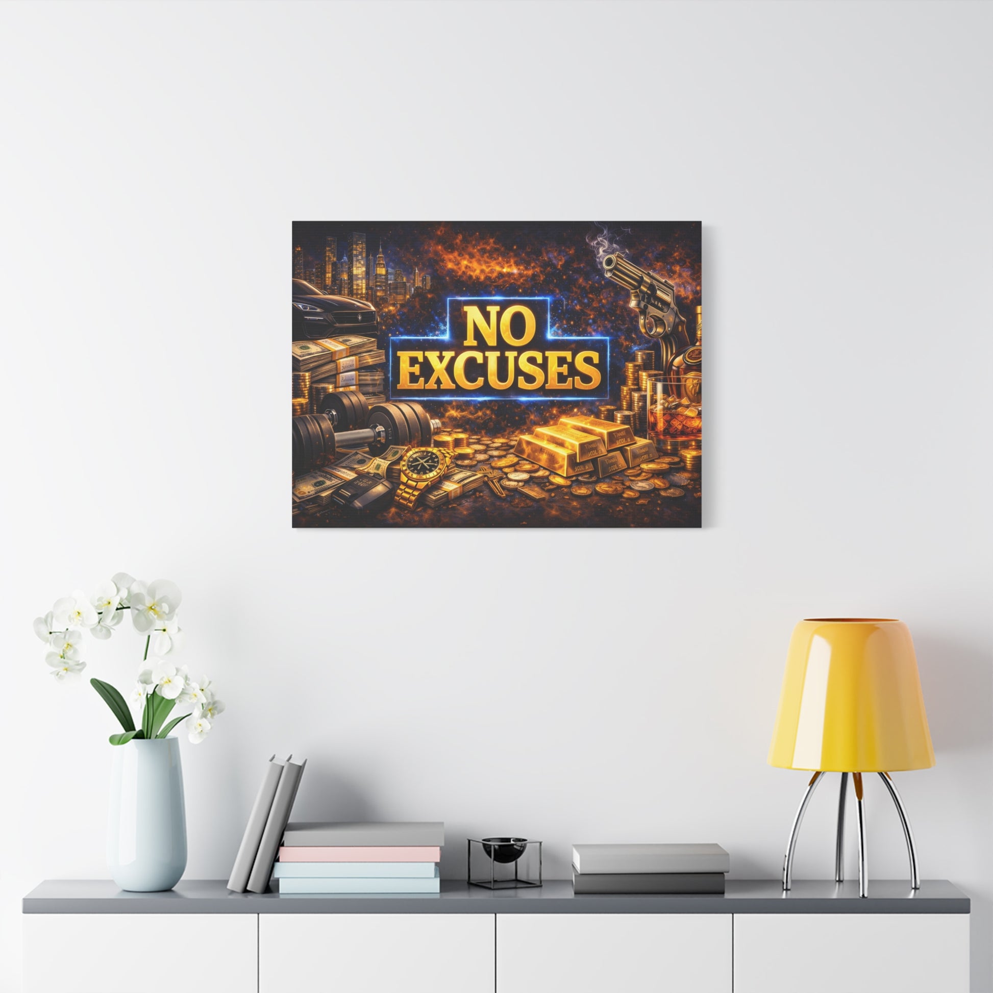 No Excuses – Luxury Motivation canvas wall art, product image 56 of 84