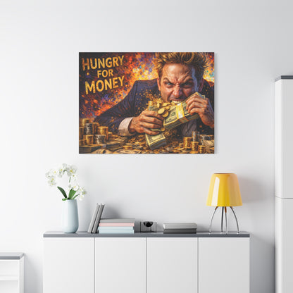 Hungry for Money – Entrepreneur Mindset canvas wall art, product image 63 of 64