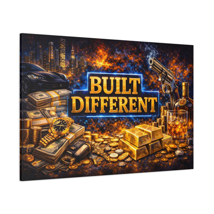 Built Different – Luxury Motivation canvas wall art, product image 72 of 80